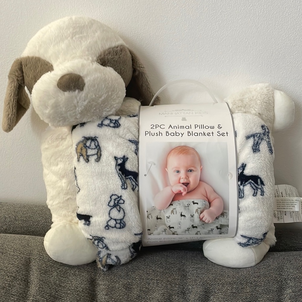 Baby Pillow and Blanket